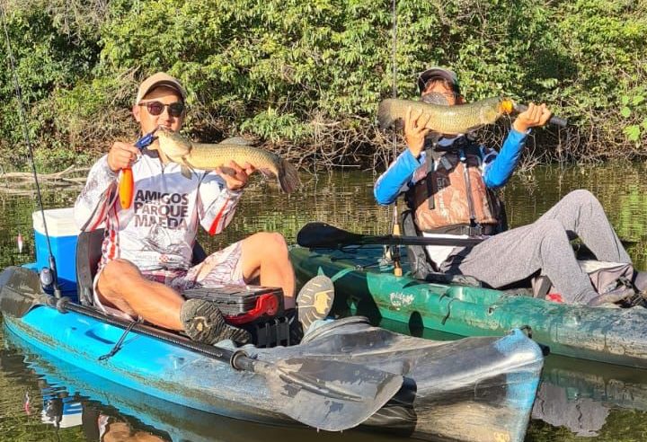 CAIAQUE FISHING: PARQUE MAEDA POSSUI LAGO VOLTADO À PRÁTICA DO ESPORTE