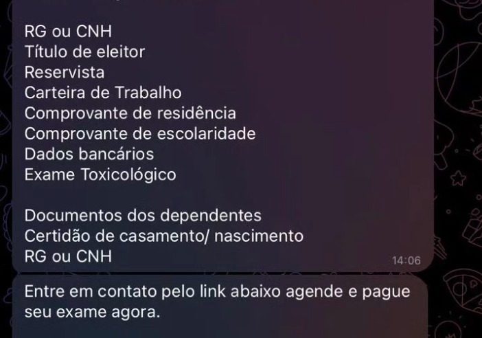 ALERTA DE GOLPE: FRAUDE EM PROCESSOS SELETIVOS EM SÃO BERNARDO