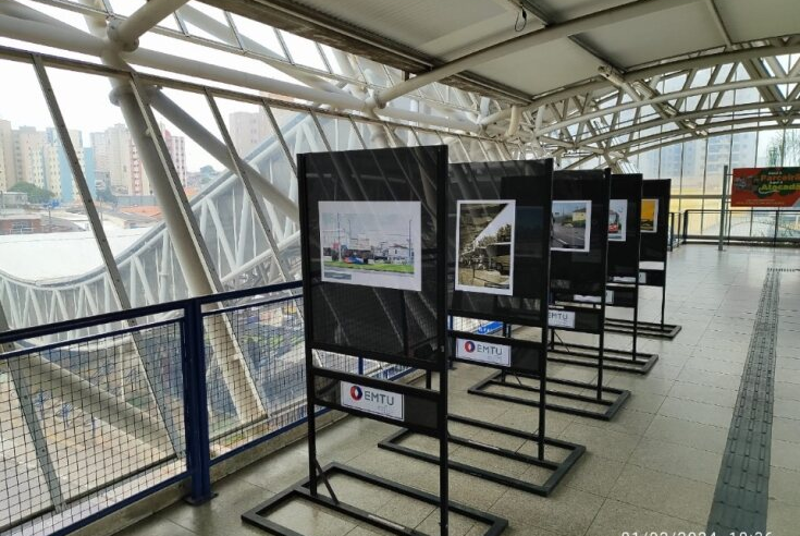 EXPOSIÇÃO FOTOGRÁFICA OLHAR METROPOLITANO DA EMTU CHEGA AO TERMINAL DIADEMA NA SEGUNDA-FEIRA (26)