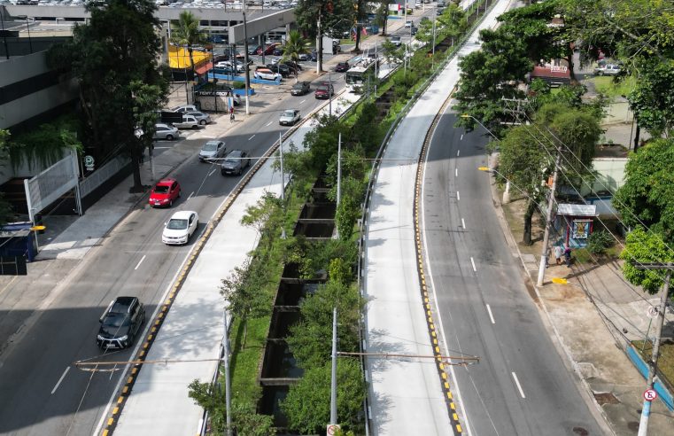 NEXT MOBILIDADE CONCLUI A REVITALIZAÇÃO DO CORREDOR ABD NA AV. RAMIRO COLLEONI, EM SANTO ANDRÉ