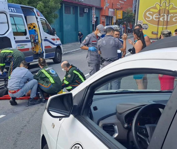 ATROPELAMENTO NA REGIÃO CENTRAL DE SÃO BERNARDO