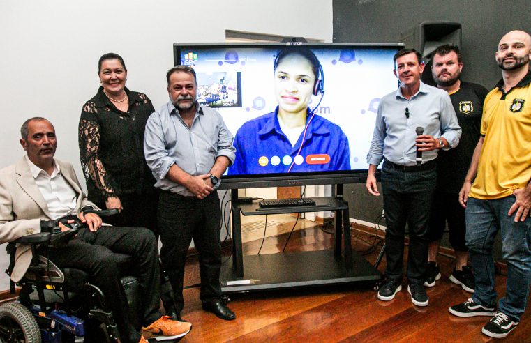 PREFEITO ORLANDO MORANDO LANÇA PLATAFORMA SBC EM LIBRAS, UNINDO TECNOLOGIA E INCLUSÃO