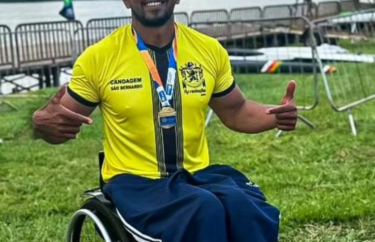 ATLETA DE SÃO BERNARDO CONQUISTA OURO NO MUNDIAL E REFORÇA VAGA ÀS PARALIMPÍADAS DE PARIS