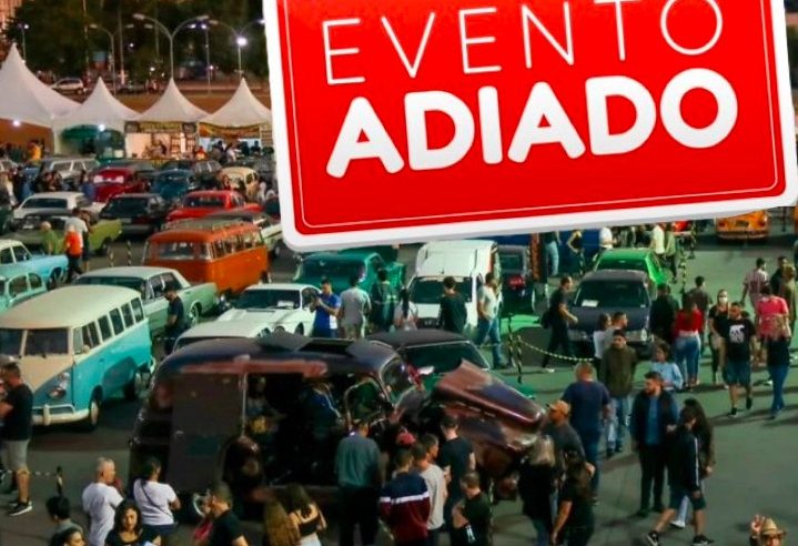 DEVIDO À CHUVA, EVENTO DE CARROS ANTIGOS NO PAÇO É ADIADO PARA DIAS 8 E 9 DE JUNHO