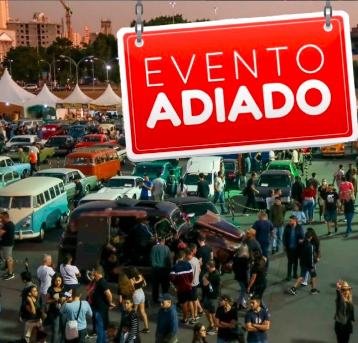 DEVIDO À CHUVA, EVENTO DE CARROS ANTIGOS NO PAÇO É ADIADO PARA DIAS 8 E 9 DE JUNHO