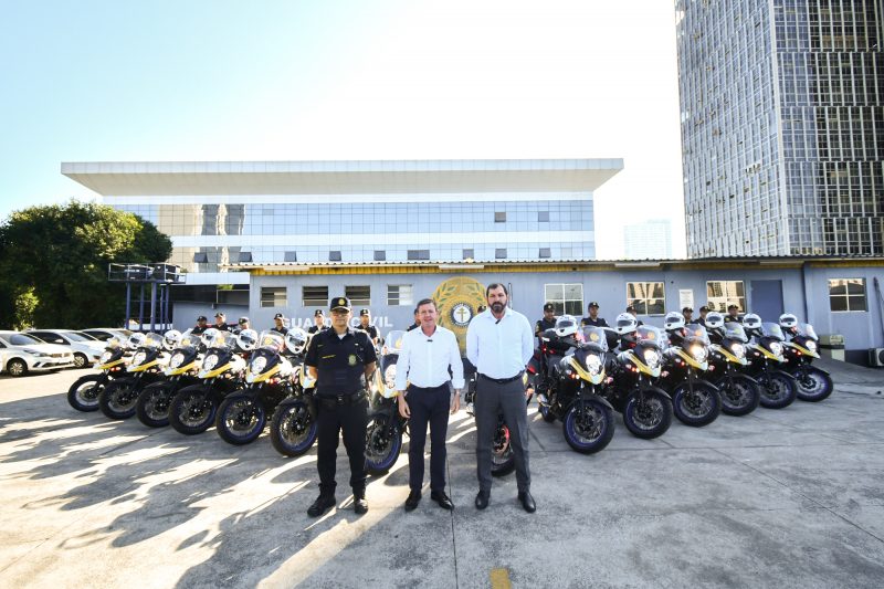 GCM DE SÃO BERNARDO RECEBE REFORÇO DE 14 MOTOS