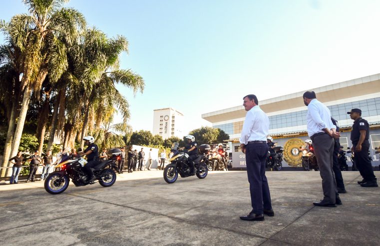 GCM DE SÃO BERNARDO RECEBE REFORÇO DE 14 MOTOS