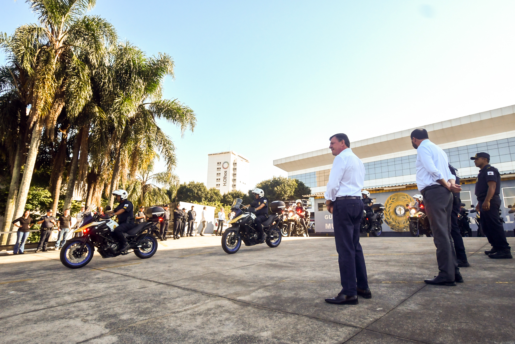 GCM DE SÃO BERNARDO RECEBE REFORÇO DE 14 MOTOS