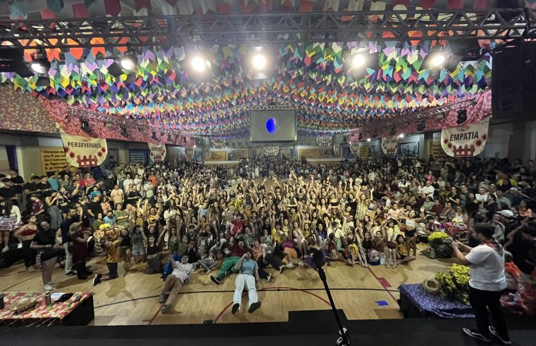 COLÉGIO PETRÓPOLIS-AQUARELA DE SÃO BERNARDO ARRECADA MAIS DE 200 CESTAS BÁSICAS EM ARRAIAL SOLIDÁRIO