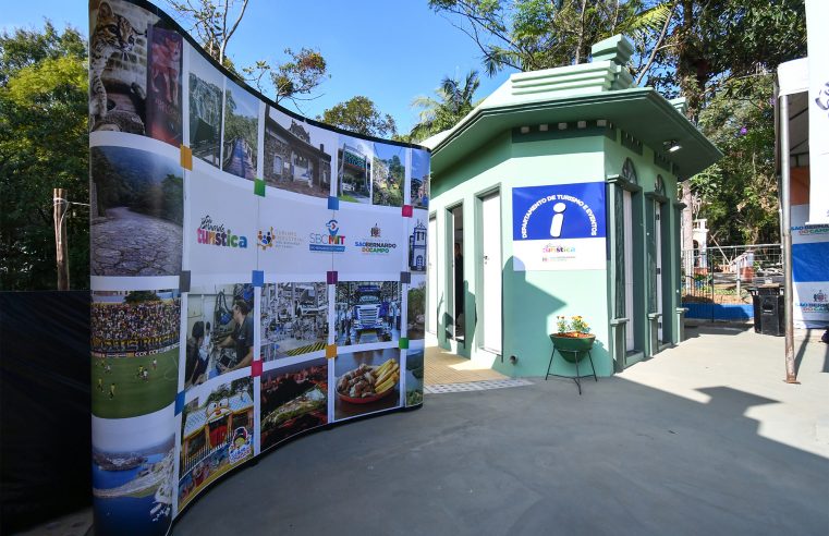 PREFEITO ORLANDO MORANDO INAUGURA CENTRO TURÍSTICO DE SÃO BERNARDO