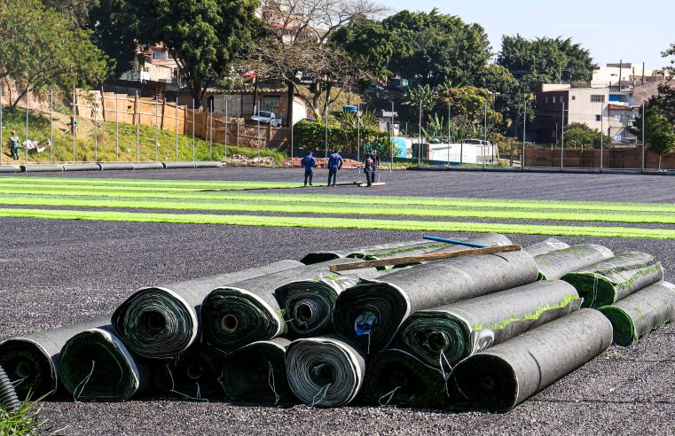 SÃO BERNARDO CONCLUI REVITALIZAÇÃO DO CAMPO DO PALMEIRINHA EM SETEMBRO