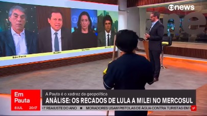  FUNCIONÁRIA ‘INVADE’ TRASMISSÃO AO VIVO NA GLOBONEWS, MAS NÃO SERÁ DEMITIDA