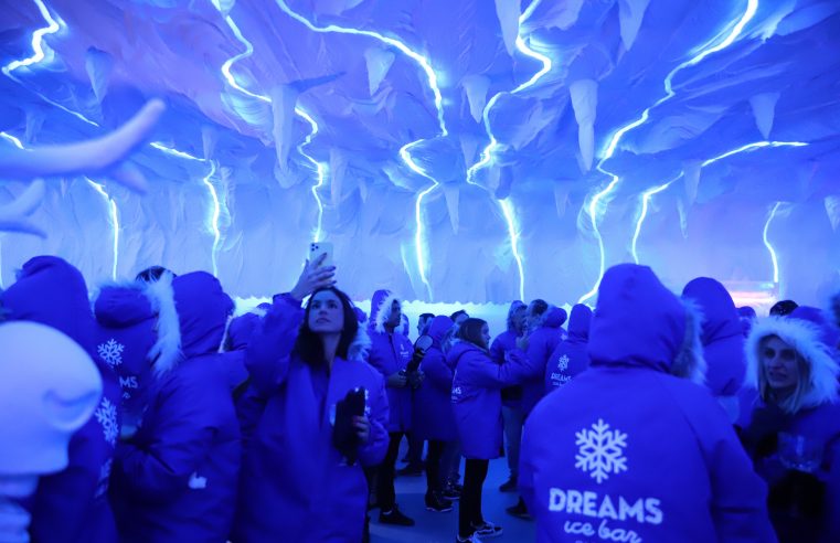 GRUPO DREAMS INAUGURA EM OLÍMPIA (SP) O MAIOR BAR DE GELO DA AMÉRICA LATINA