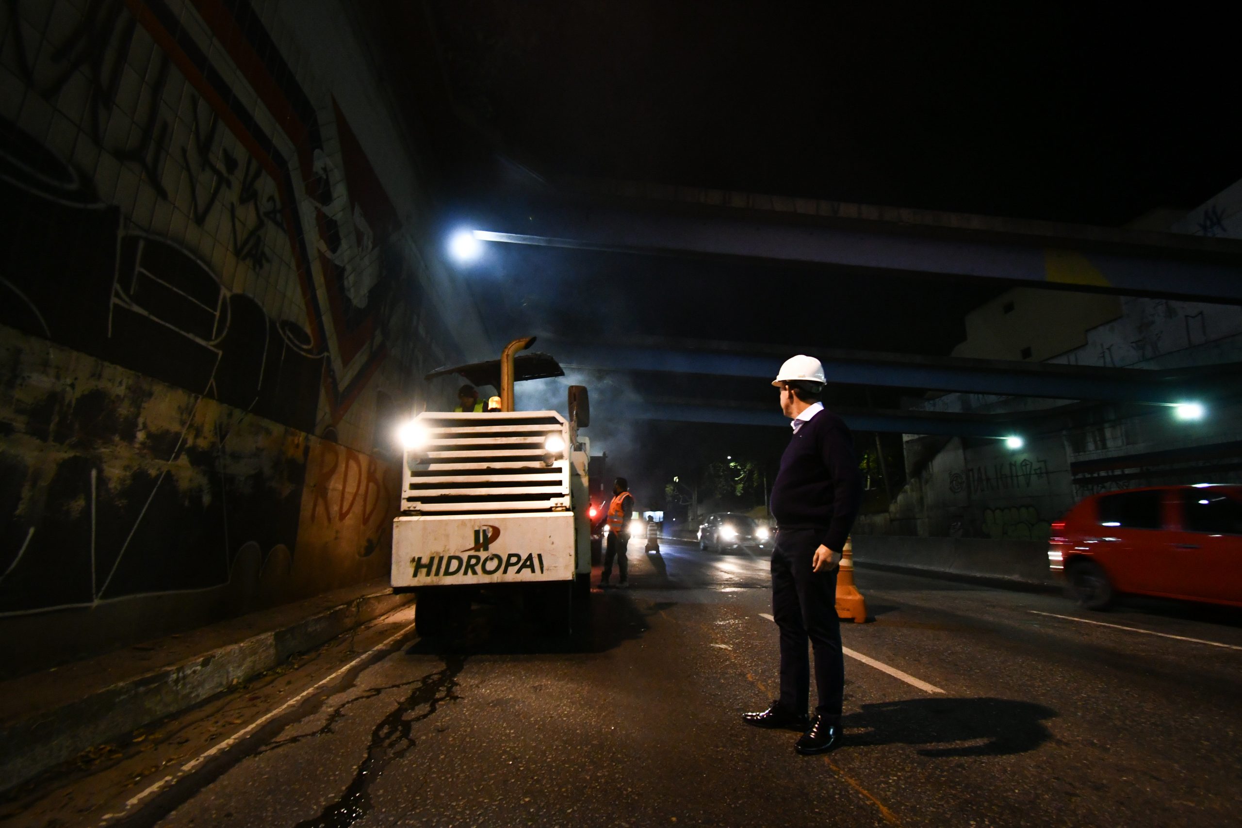 SÃO BERNARDO AVANÇA COM RECAPEAMENTO DA AVENIDA LIONS