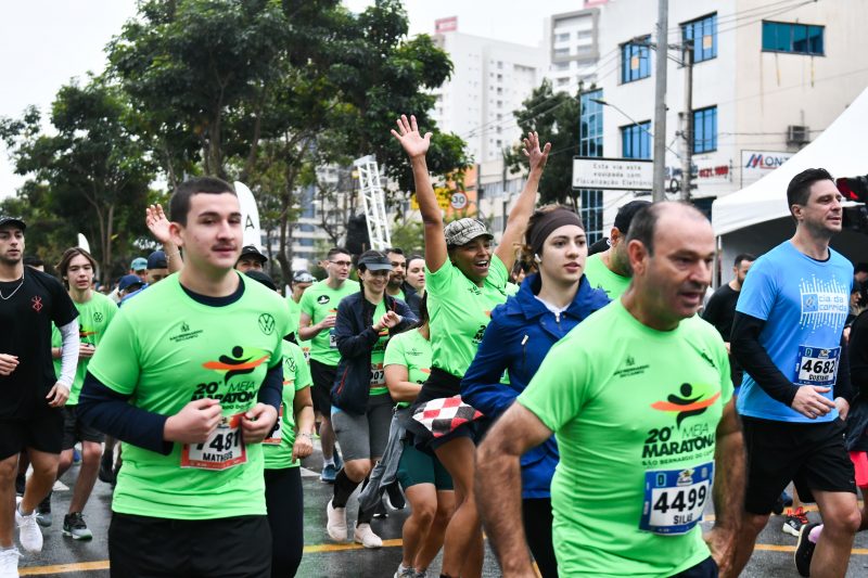 20ª EDIÇÃO DA MEIA MARATONA DE SÃO BERNARDO REGISTRA PARTICIPAÇÃO DE MAIS DE 12 MIL PESSOAS