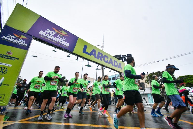 20ª EDIÇÃO DA MEIA MARATONA DE SÃO BERNARDO REGISTRA PARTICIPAÇÃO DE MAIS DE 12 MIL PESSOAS
