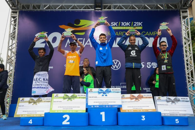 20ª EDIÇÃO DA MEIA MARATONA DE SÃO BERNARDO REGISTRA PARTICIPAÇÃO DE MAIS DE 12 MIL PESSOAS