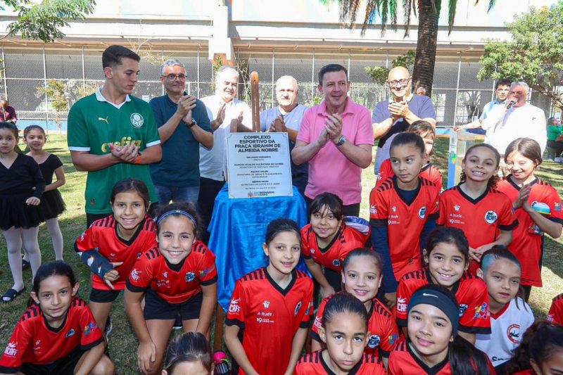 COM ESPAÇO PET, PLAYGROUND E ACADEMIA A CÉU ABERTO, PRAÇA IBRAHIM DE ALMEIDA NOBRE GANHA COMPLEXO ESPORTIVO