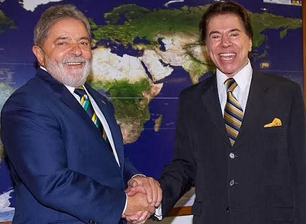 PRESIDENTE LULA LAMENTA A MORTE DE SILVIO SANTOS