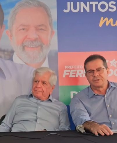 LUIZ FERNANDO E DR. DIB REALIZAM COLETIVA NO PRIMEIRO DIA DE CAMPANHA; PRESENÇA DE LULA EM SÃO BERNARDO É CONFIRMADA