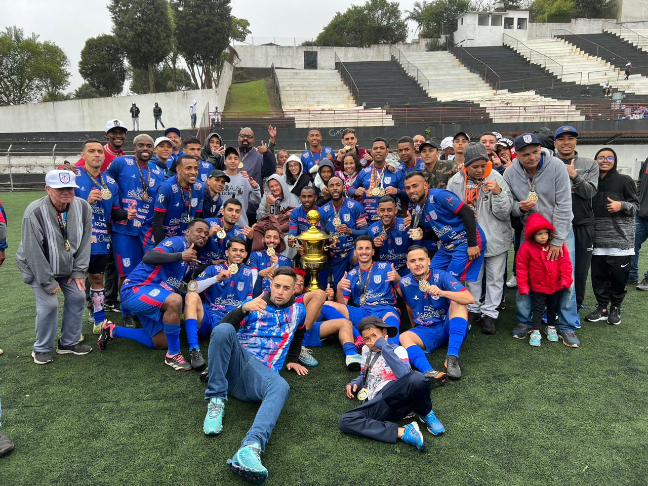 PAULISTINHA FUTEBOL CLUBE É CAMPEÃO DA 1ª DIVISÃO DO FUTEBOL AMADOR DE SÃO BERNARDO