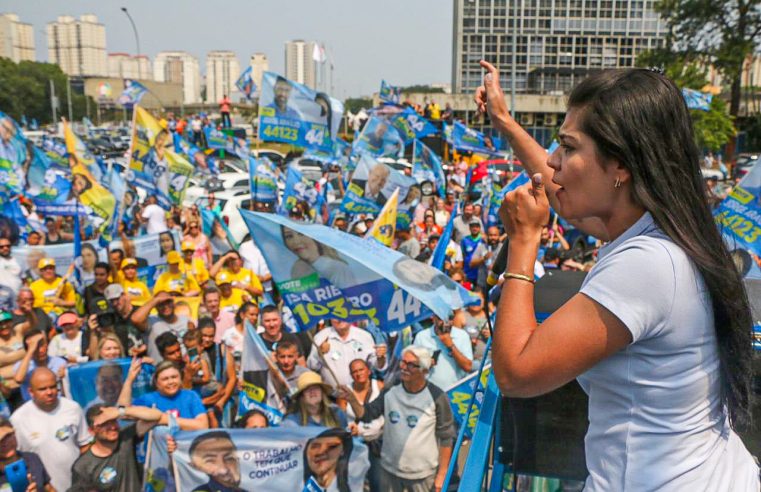 FLÁVIA MORANDO LIDERA CARREATA POR 10 LOCAIS EM SÃO BERNARDO