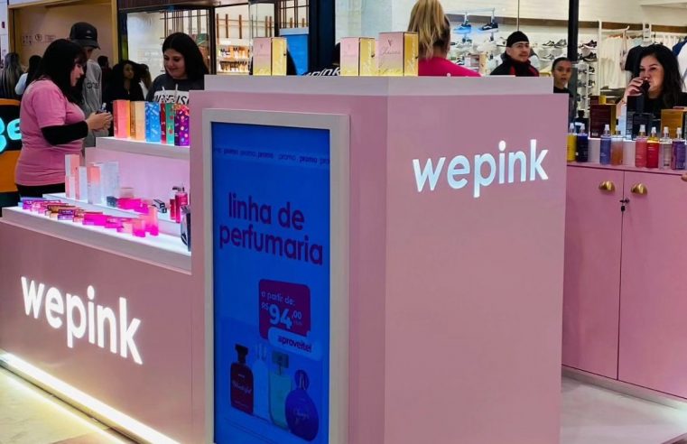 PRIMEIRO QUIOSQUE WEPINK DA INFLUENCER VIRGÍNIA FONSECA É INAUGURADO NO ABC PAULISTA