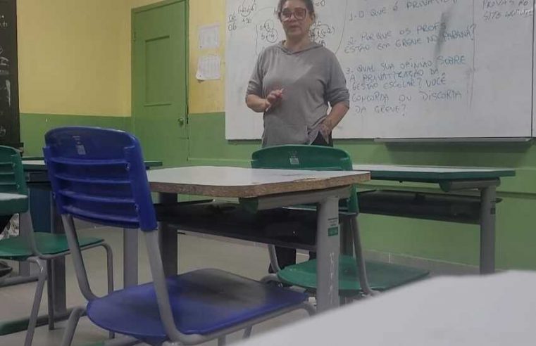 PROFESSORA DE ESCOLA ESTADUAL DE SÃO BERNARDO SOFRE AMEAÇAS DE ALUNO E APONTA OMISSÃO POR PARTE DA DIREÇÃO DA ESCOLA