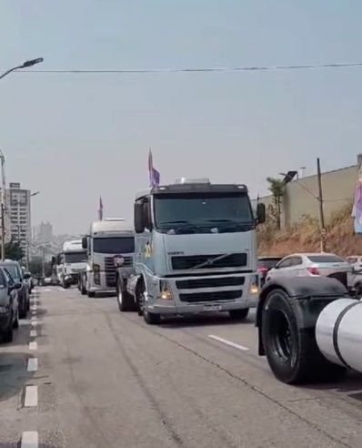 MARCELO LIMA REALIZA A PRIMEIRA CAMINHONATA DE SÃO BERNARDO