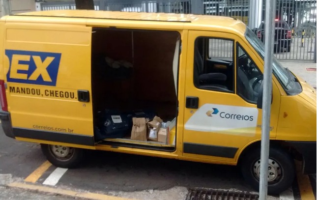 PM PRENDE DUPLA POR ROUBO DE CARGA DOS CORREIOS AVALIADA EM R$ 40 MIL