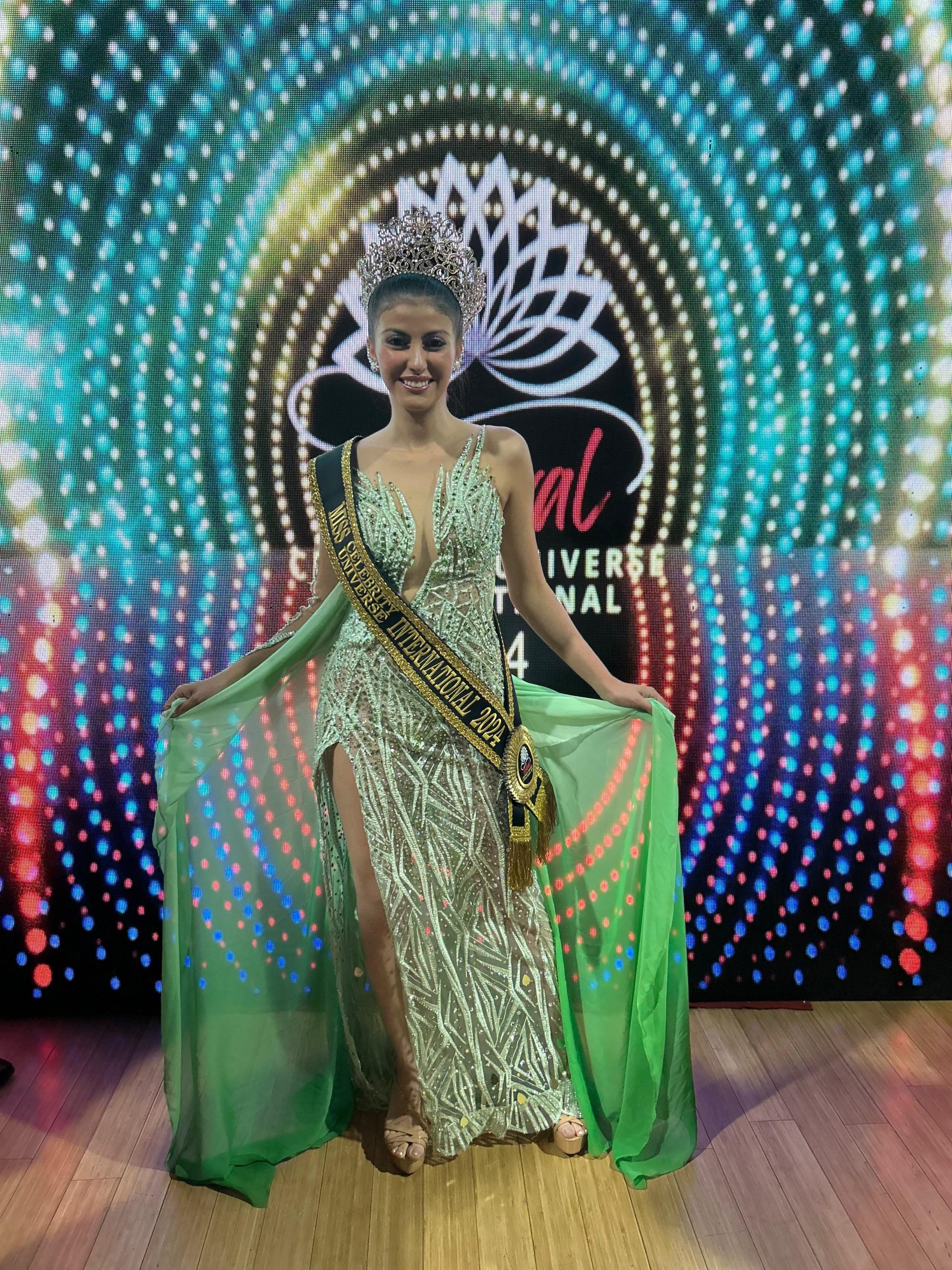 MISS DE SÃO BERNARDO É COROADA MISS CELEBRITY UNIVERSE INTERNACIONAL 2024 NO PERU