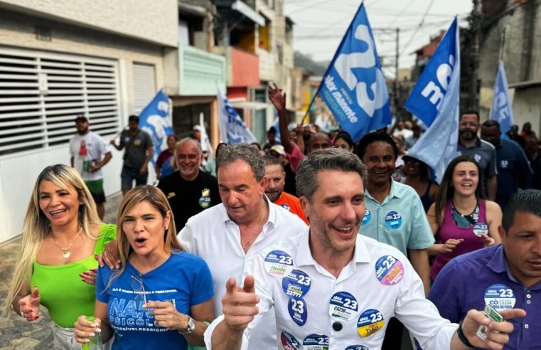 ALEX MANENTE VISITA COMERCIANTES E MORADORES DO JARDIM IPÊ EM SÃO BERNARDO