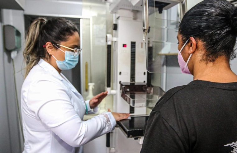 UNIDADE MÓVEL DA MAMOGRAFIA ATENDE NO HOSPITAL DA MULHER EM SÃO BERNARDO