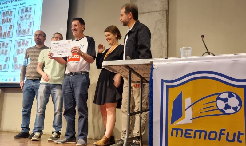 MILTON BIGUCCI É HOMENAGEADO NO MUSEU DO FUTEBOL