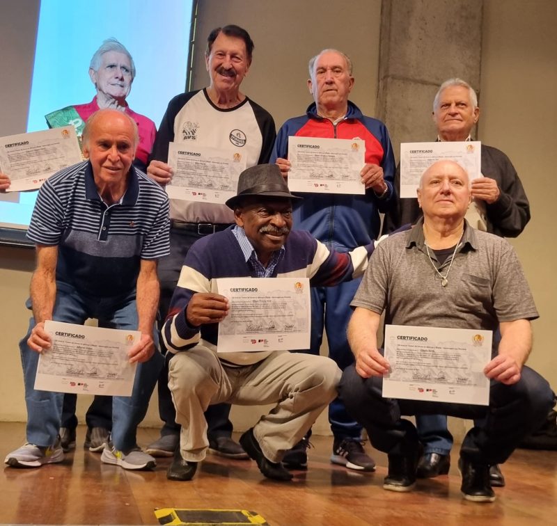 MILTON BIGUCCI É HOMENAGEADO NO MUSEU DO FUTEBOL