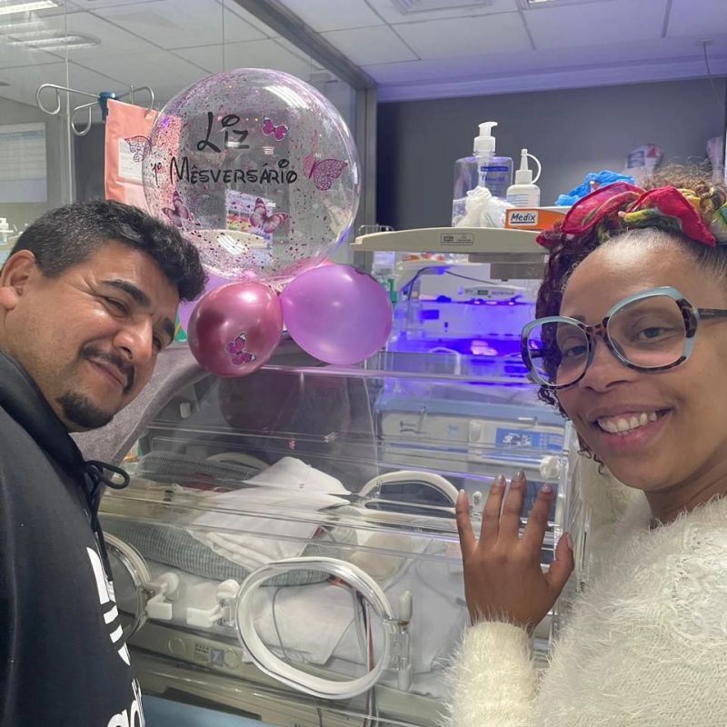 BEBÊ PREMATURO QUE NASCEU COM 440 GRAMAS EM SÃO BERNARDO SE RECUPERA APÓS LUTAR PELA VIDA EM HOSPITAL