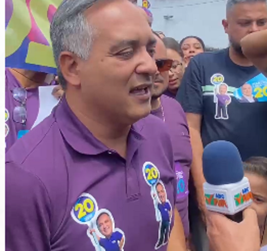 MARCELO LIMA FAZ CAMINHADA NA VILA SÃO JOSÉ NESTE DOMINGO E AGRADECE VOTOS