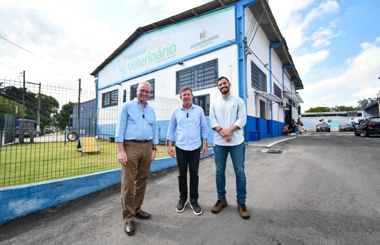 HOSPITAL VETERINÁRIO DE SÃO BERNARDO COMPLETA UM ANO COM 65 MIL PROCEDIMENTOS REALIZADOS