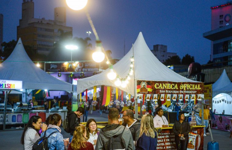 ROCKTOBERFEST ANIMA A ESPLANADA DO PAÇO EM SÃO BERNARDO NESTE FINAL DE SEMANA