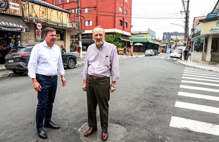 PREFEITO ORLANDO MORANDO ENTREGA RECAPEAMENTO NA REGIÃO CENTRAL DO RIACHO