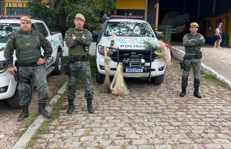 PM AMBIENTAL FLAGRA PESCA ILEGAL NA REPRESA BILLINGS E APLICA MULTAS