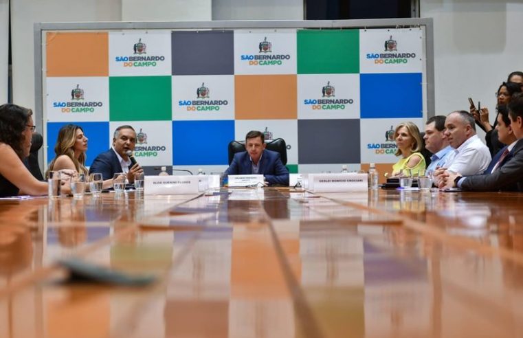 MARCELO LIMA E PREFEITO ORLANDO MORANDO REALIZAM PRIMEIRA REUNIÃO DE TRANSIÇÃO DE GOVERNO