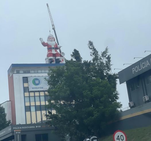 ELE CHEGOU! PAPAI NOEL DA WHEATON JÁ ESTÁ EM SÃO BERNARDO