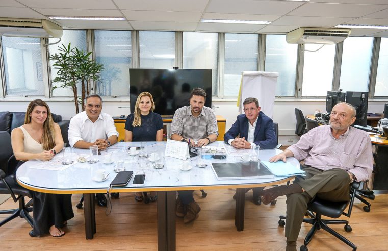 PREFEITO ORLANDO MORANDO E MARCELO LIMA SE REÚNEM COM SECRETÁRIO DE TARCÍSIO PARA DISCUTIR AÇÕES DE MOBILIDADE