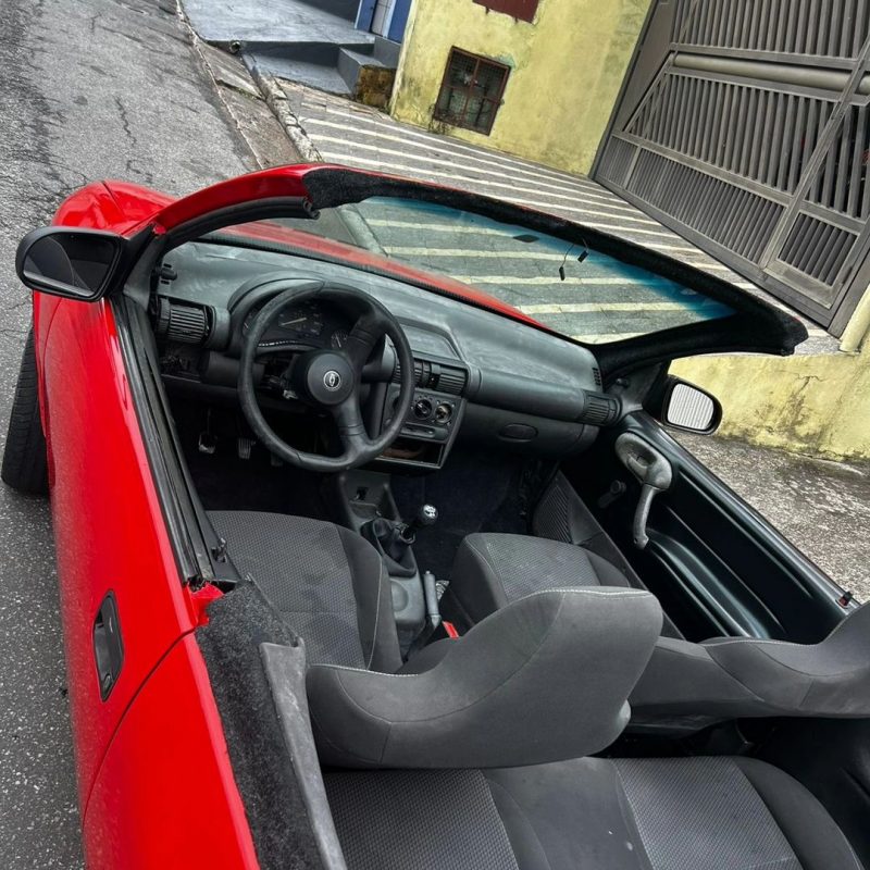 MORADOR DE SANTO ANDRÉ CUSTOMIZA CORSA 1998 E IMPRESSIONA COM RESULTADO