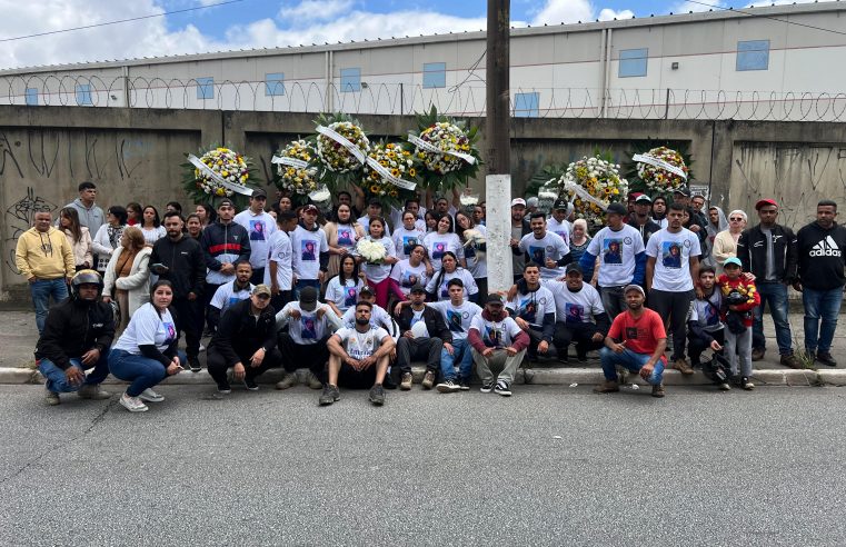 AMIGOS E FAMILIARES PRESTAM HOMENAGEM A JOVEM VÍTIMA DE ACIDENTE NA JOSÉ FORNARI