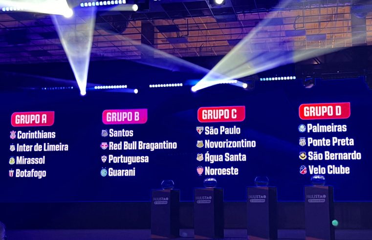 SORTEIO DEFINE GRUPOS DO PAULISTÃO 2025; SÃO BERNARDO ESTÁ NO GRUPO D