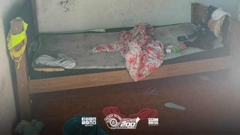 MENINA DE DOIS ANOS É RESGATADA APÓS SER ABANDONADA EM CASA NA ZONA SUL DA CAPITAL