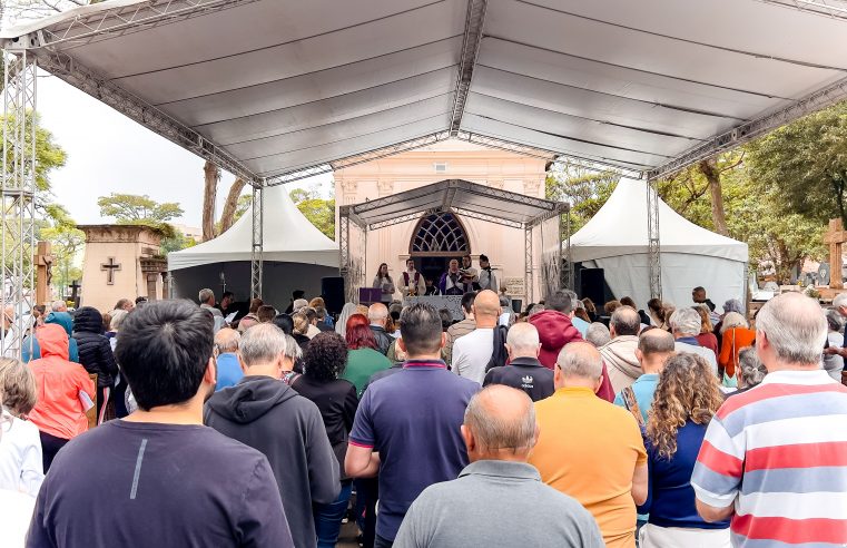 MISSAS DE FINADOS: VEJA A PROGRAMAÇÃO DAS MISSAS NOS CEMITÉRIOS DAS SETE CIDADES DO GRANDE ABC