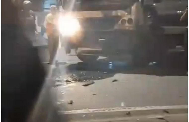 ACIDENTE ENTRE ÔNIBUS E GUINCHO DEIXA CINCO FERIDOS EM SÃO BERNARDO